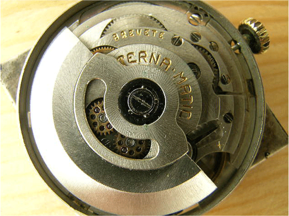 Vintage Eterna Matic Rectangular Ref 563 6050 24