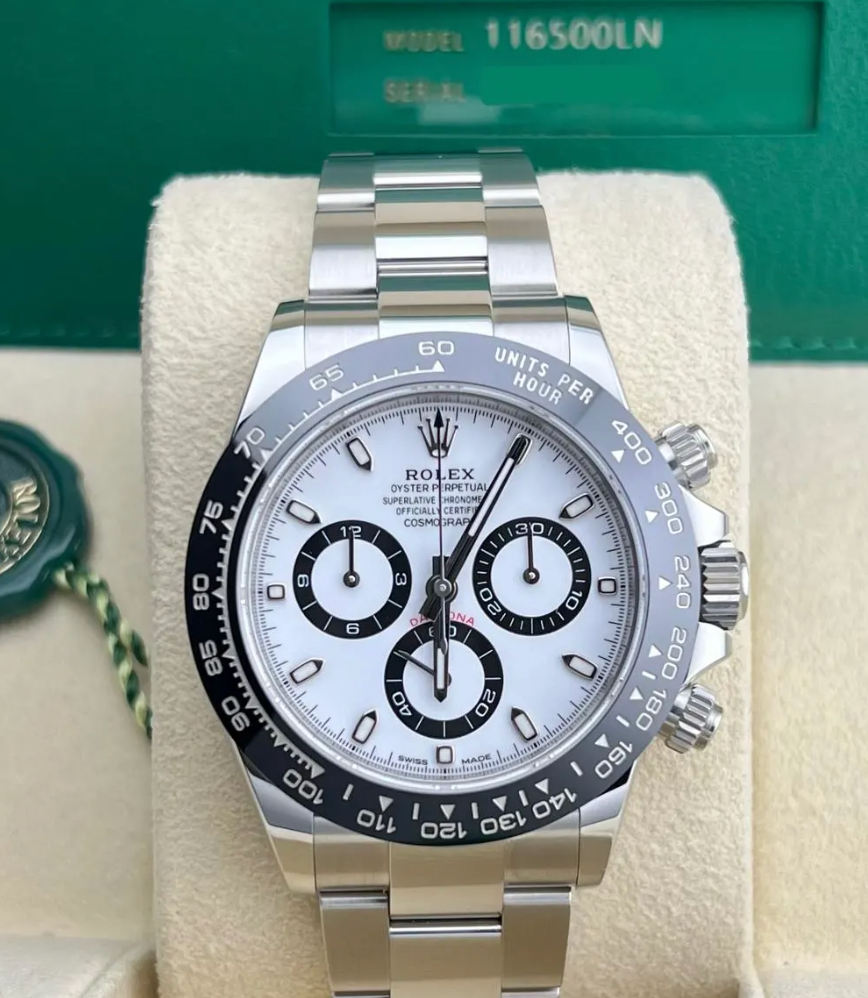 Rolex Daytona 116500LN – "Panda" White Dial - Preloved