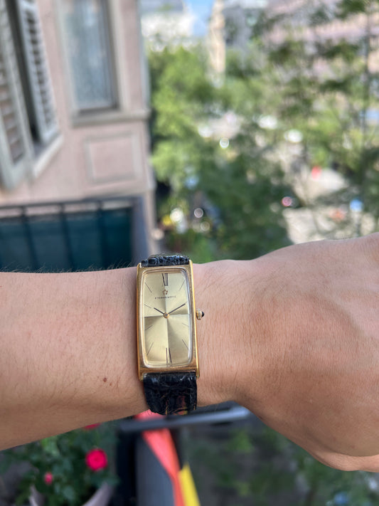 Vintage Eterna Matic Rectangular Ref 563 6050 24