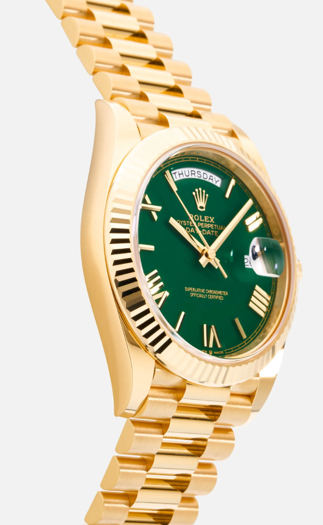 Green Rolex Day-Date 40 (New)